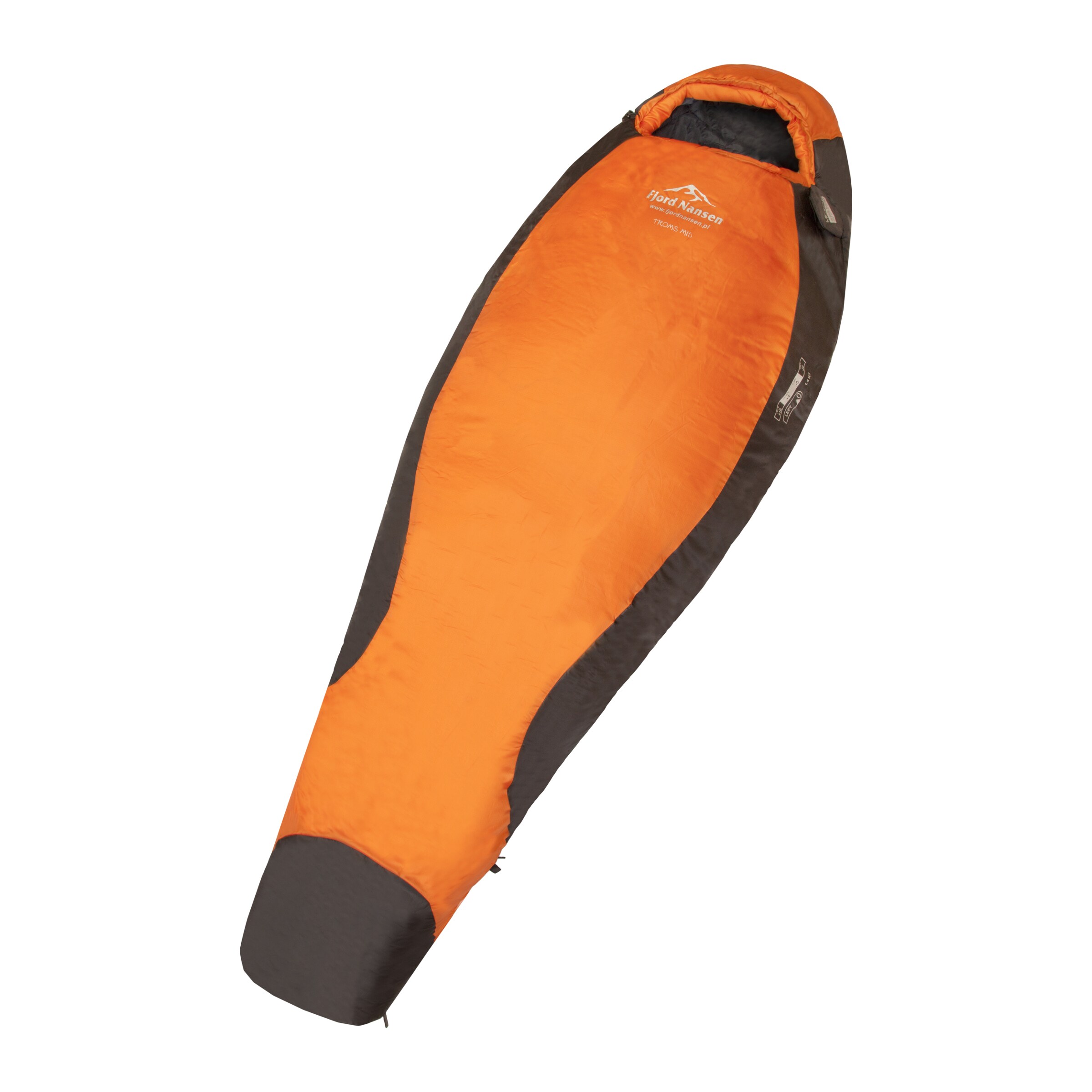 Fjord Nansen Finmark XL Carnelian 970 g Sleeping Bag - left