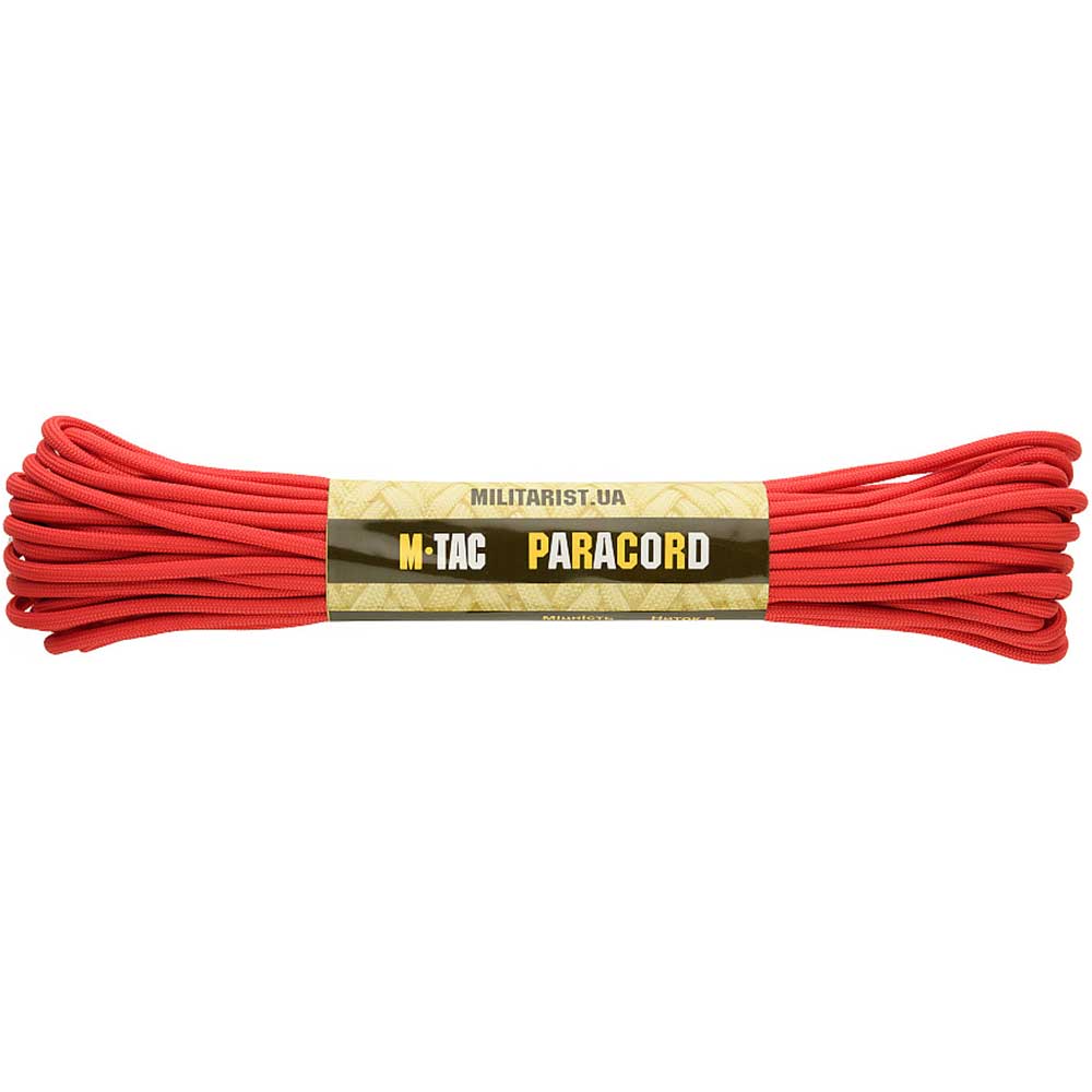M-Tac 550 type III Paracord line 15 m - Red
