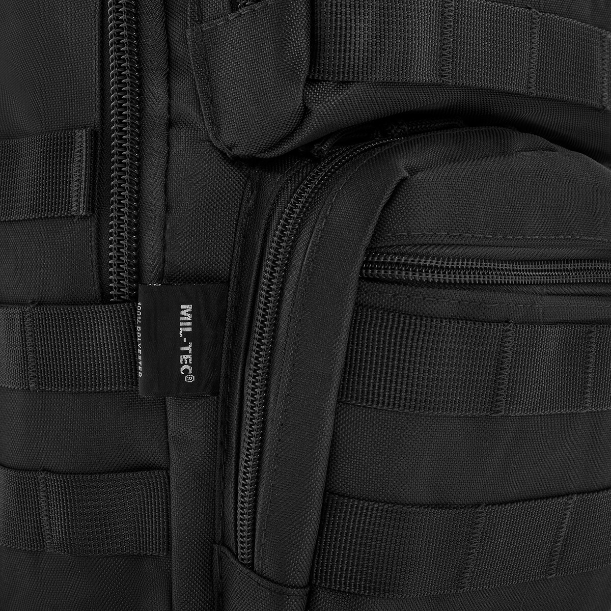 Mil-Tec Assault 10 l One Strap Shoulder Backpack - Black
