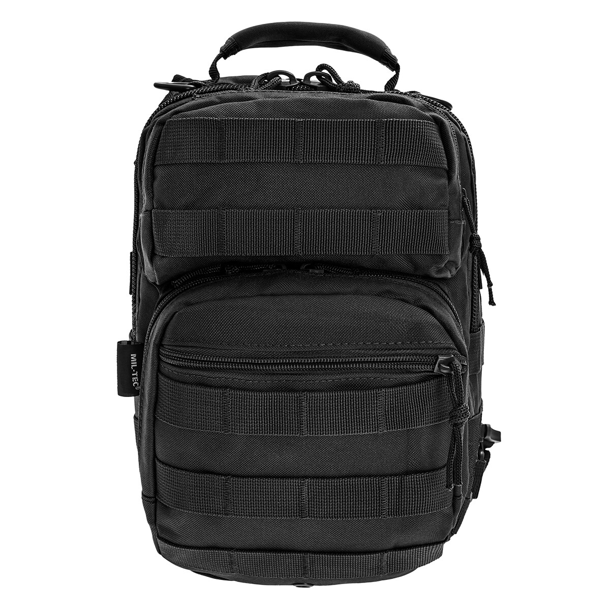 Mil-Tec Assault 10 l One Strap Shoulder Backpack - Black