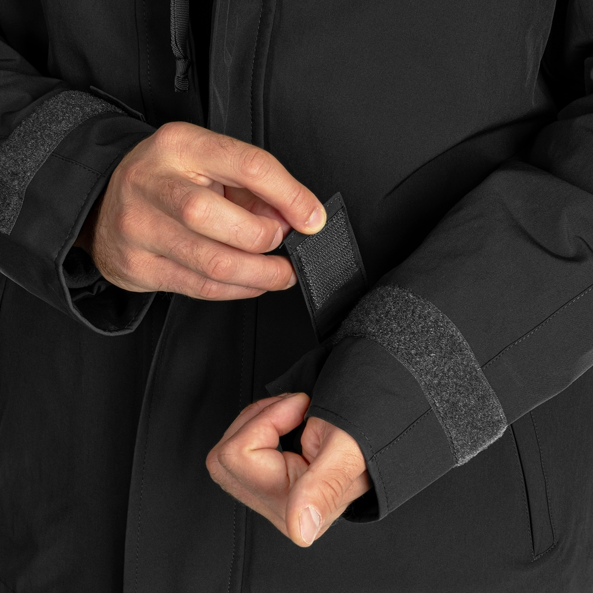 Mil-Tec ECWCS Wet Weather Gen. II Jacket with lining - Black