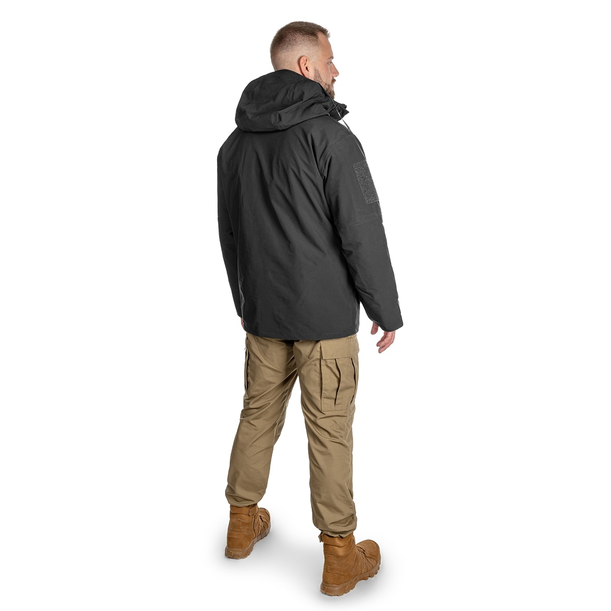 Mil-Tec ECWCS Wet Weather Gen. II Jacket with lining - Black