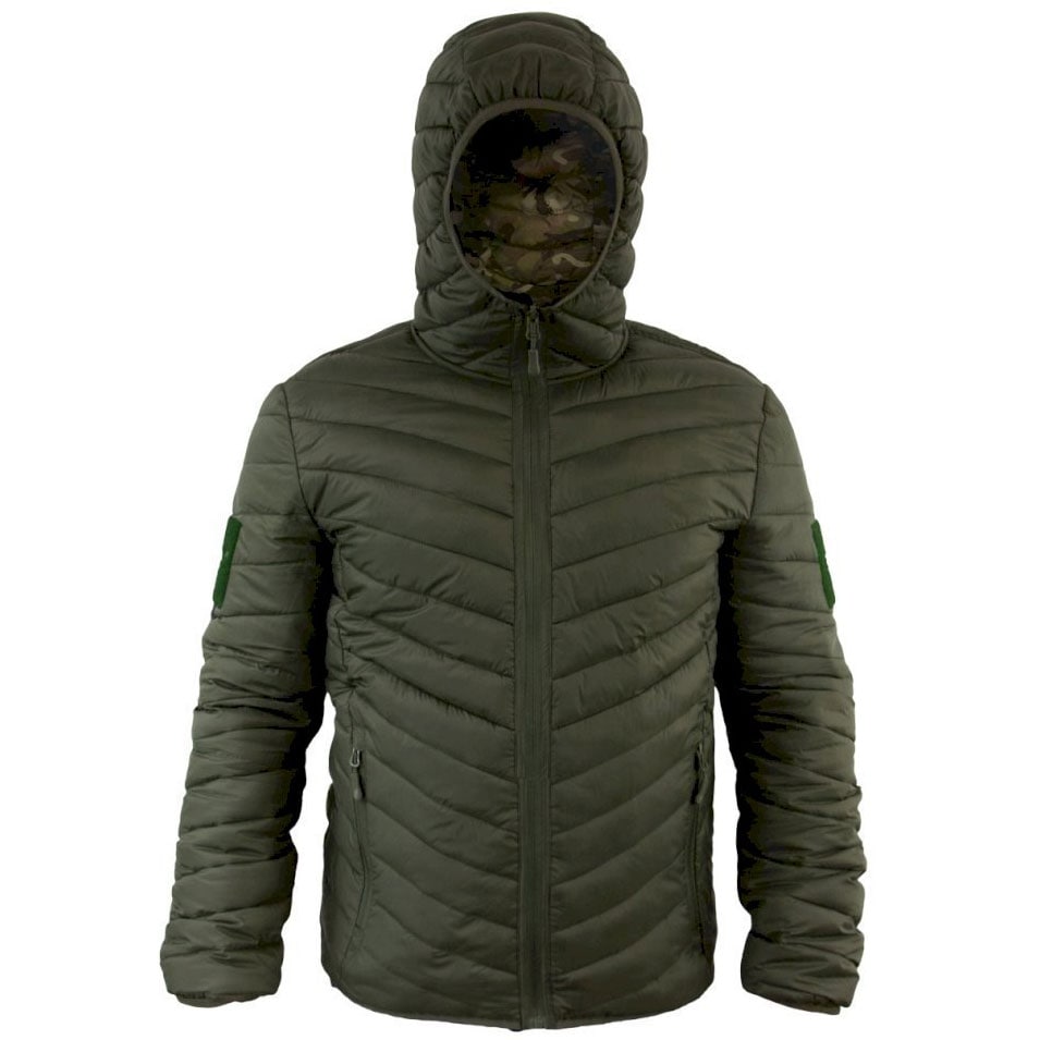 Texar Reverse Reversible Down Jacket - Olive / Arid MC Camo