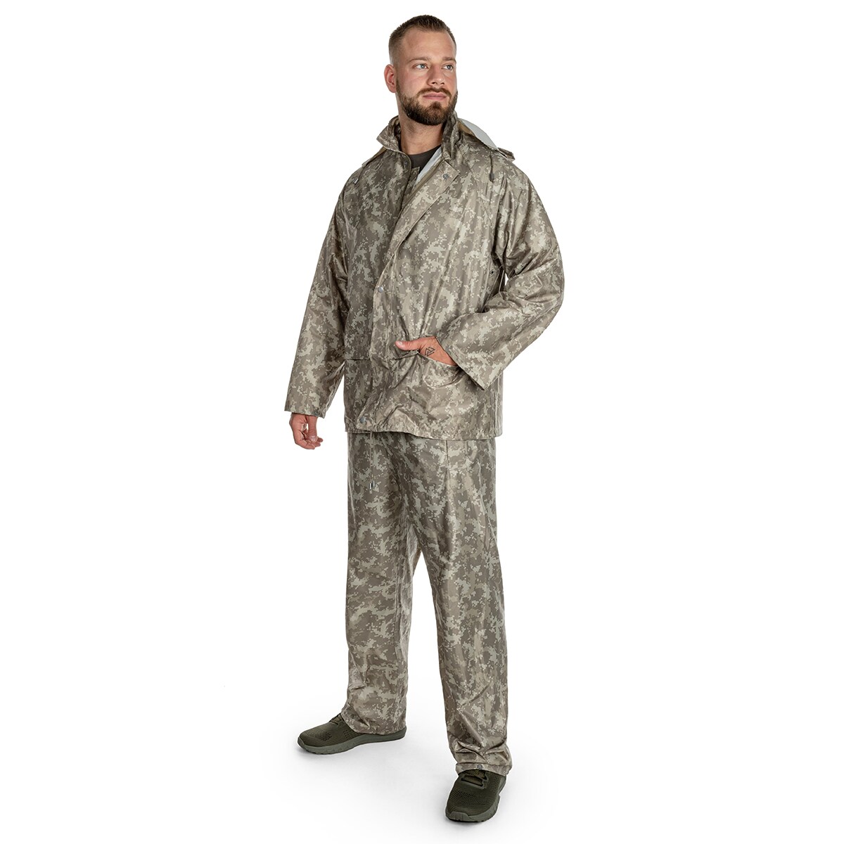 Mil-Tec Rainproof Set Jacket + Pants - AT-Digital