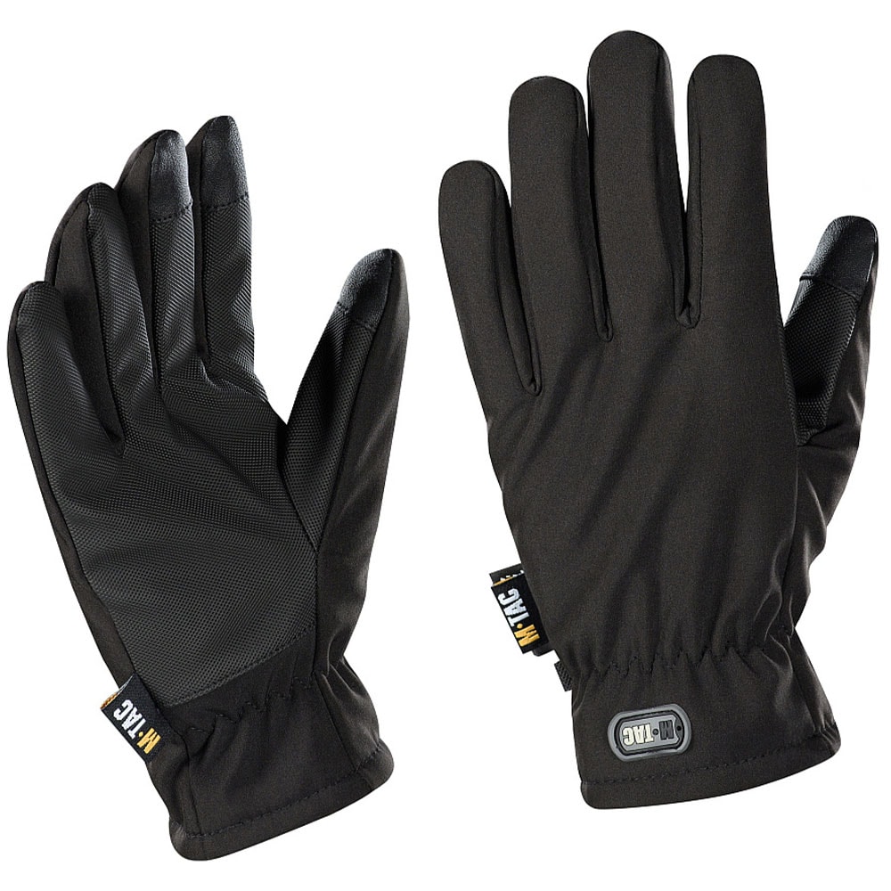 M-Tac Winter Softshell Thinsulate Gloves - Black