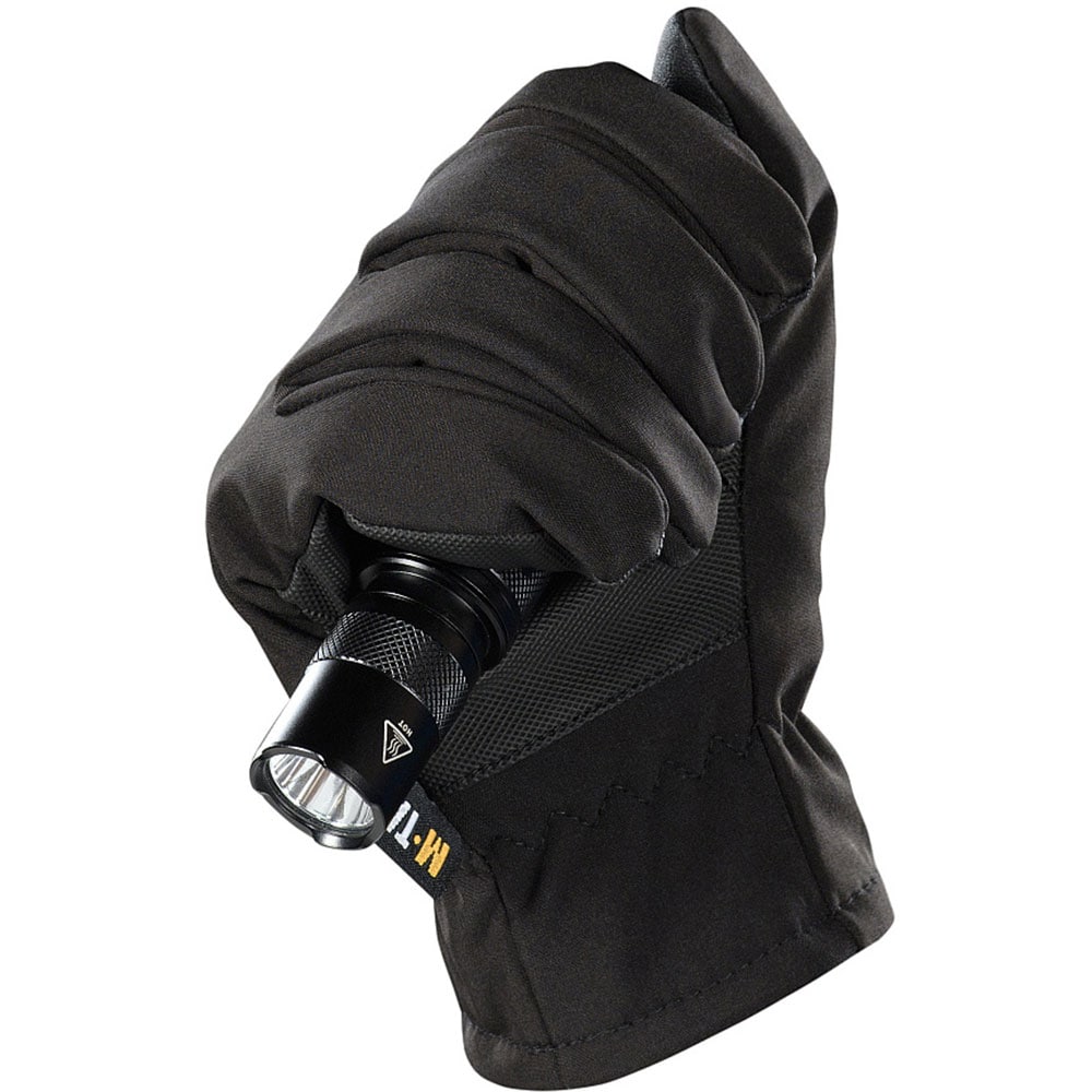 M-Tac Winter Softshell Thinsulate Gloves - Black