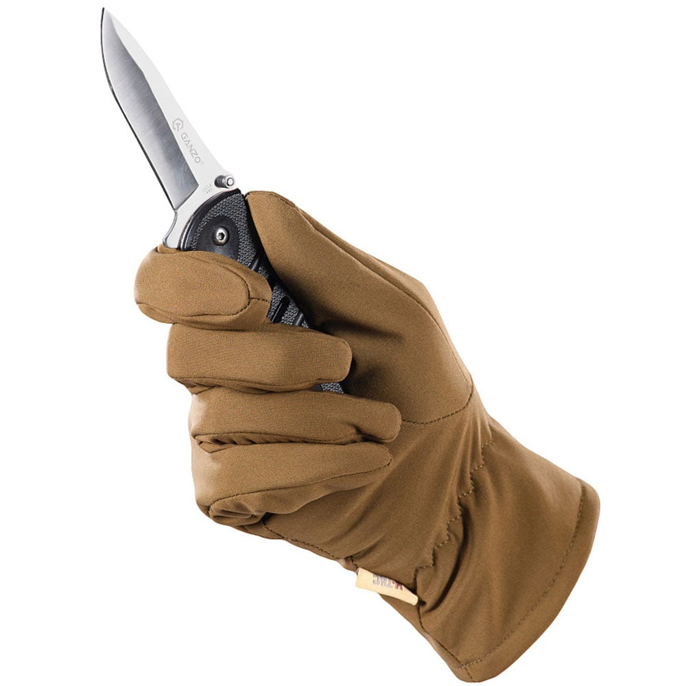 M-Tac Winter Softshell Gloves - Coyote