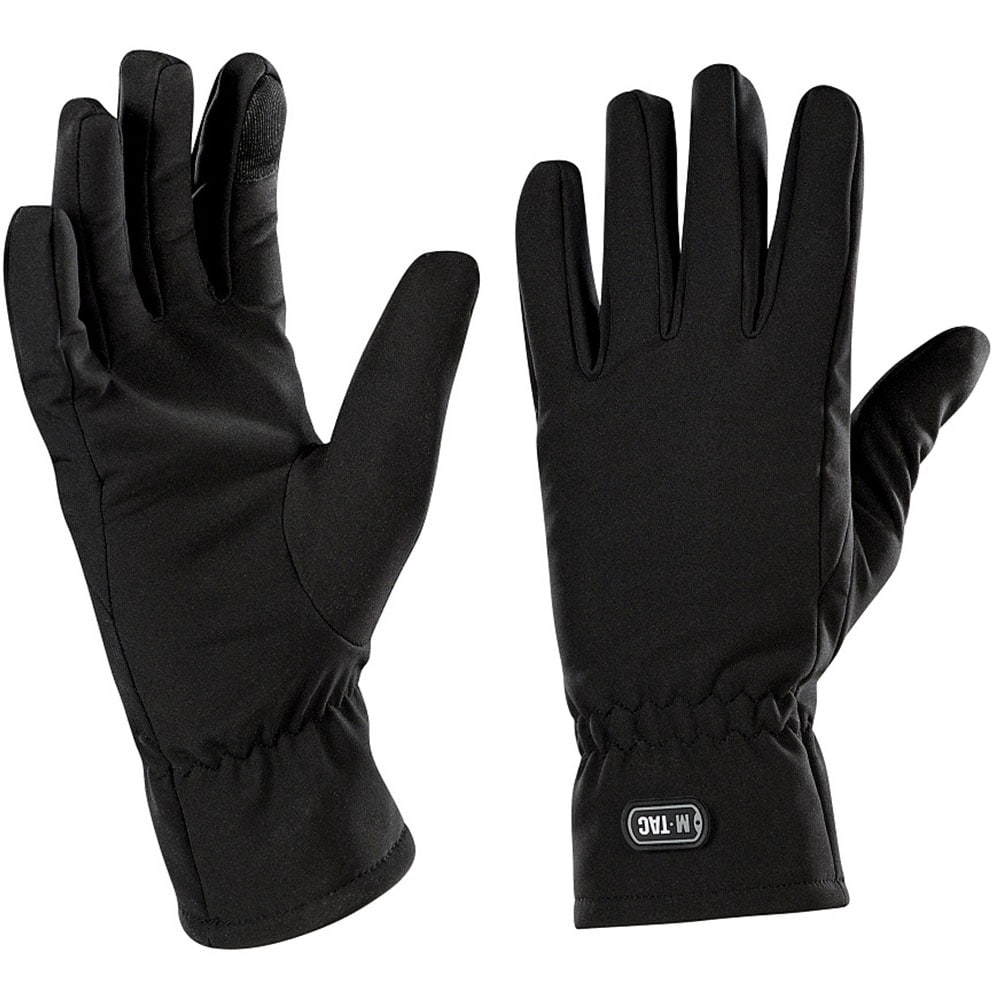 M-Tac Winter Softshell Gloves - Black