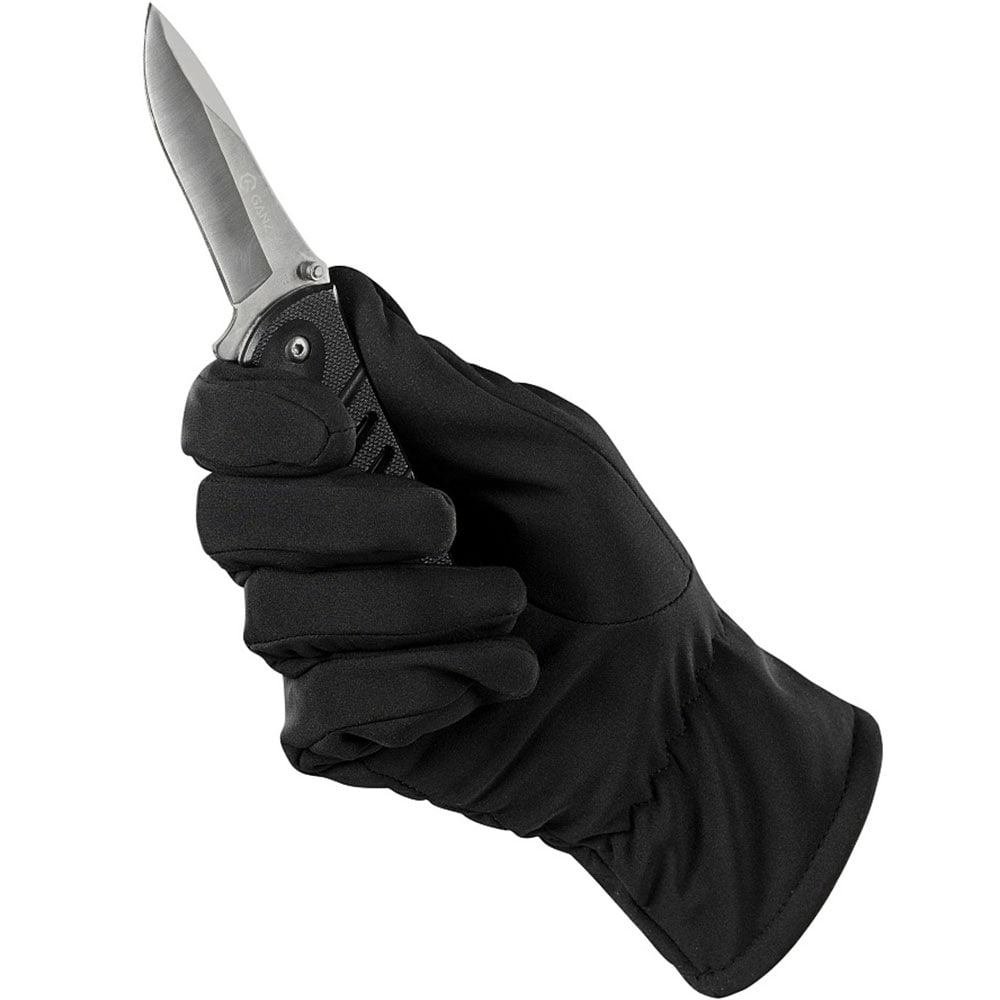 M-Tac Winter Softshell Gloves - Black