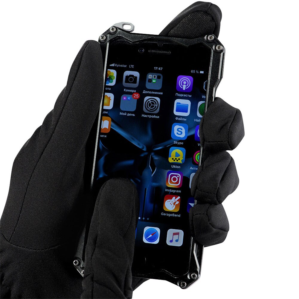 M-Tac Winter Softshell Gloves - Black