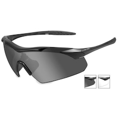 Wiley X Vapor tactical glasses - Grey/Clear Black Frame