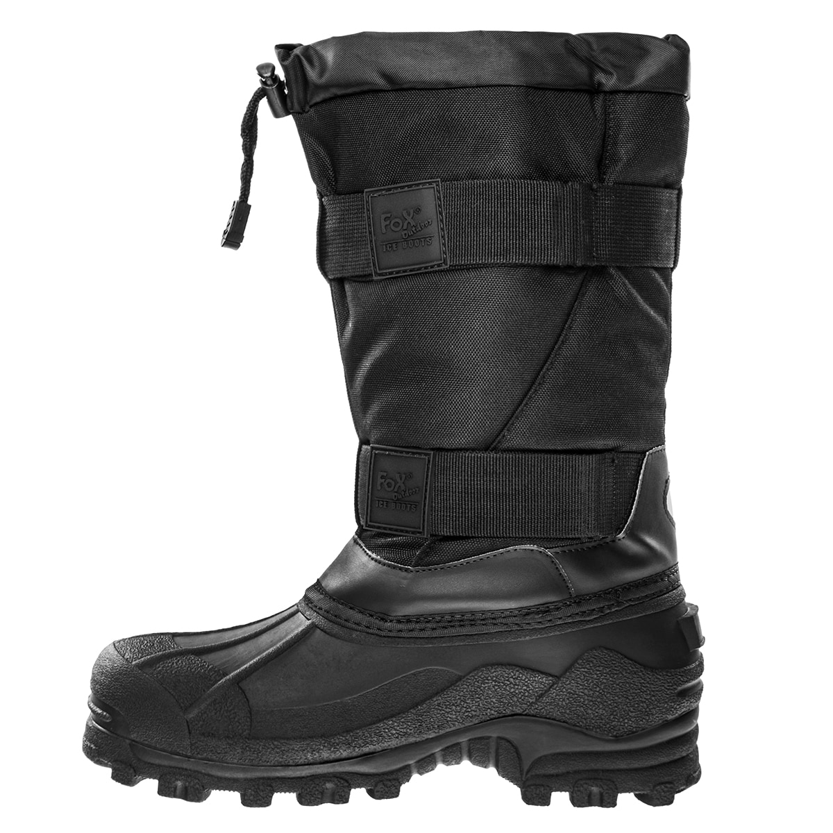 MFH Fox Outdoor Thermo Snow Boots Fox -40 deg. - Black