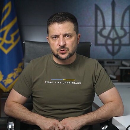 Voyovnik Fight Like Ukrainians T-Shirt - Olive
