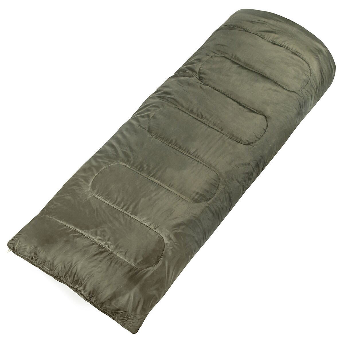 MFH Israeli Pilot Olive Sleeping Bag - Left