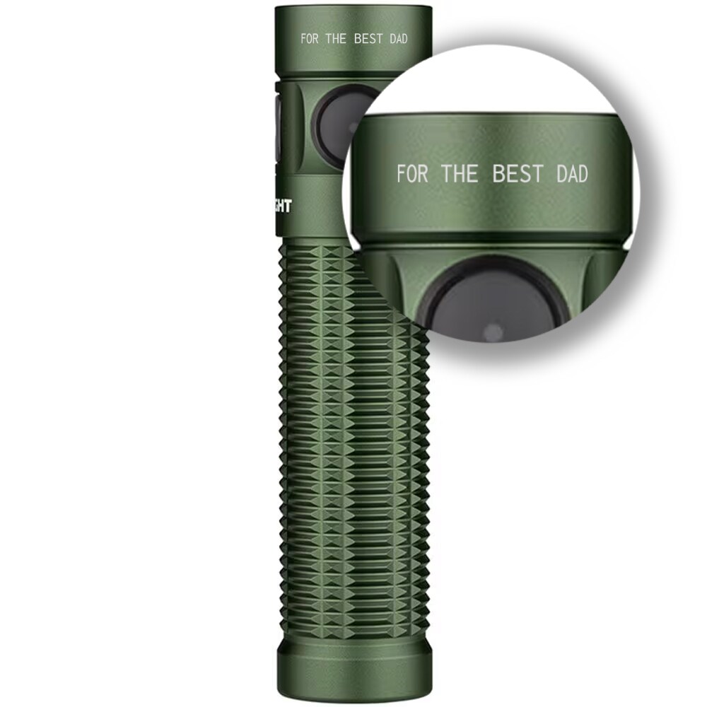 Olight Baton 3 Pro Cool White Rechargeable flashlight OD Green - 1500 lumens