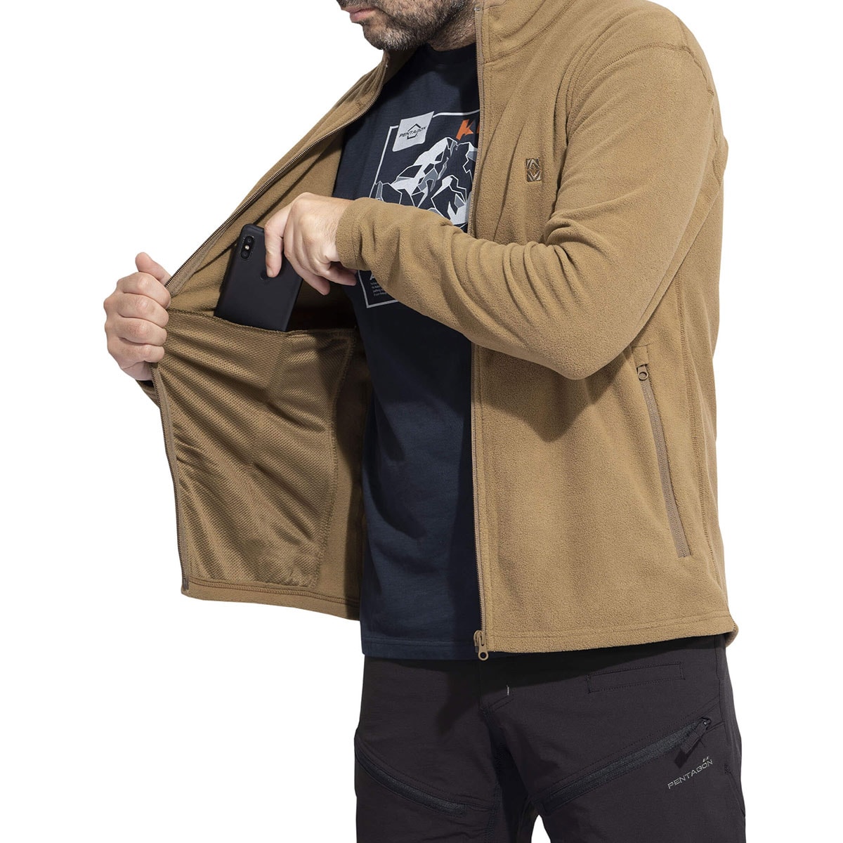 Pentagon Tac Maven Elk Fleece - Coyote