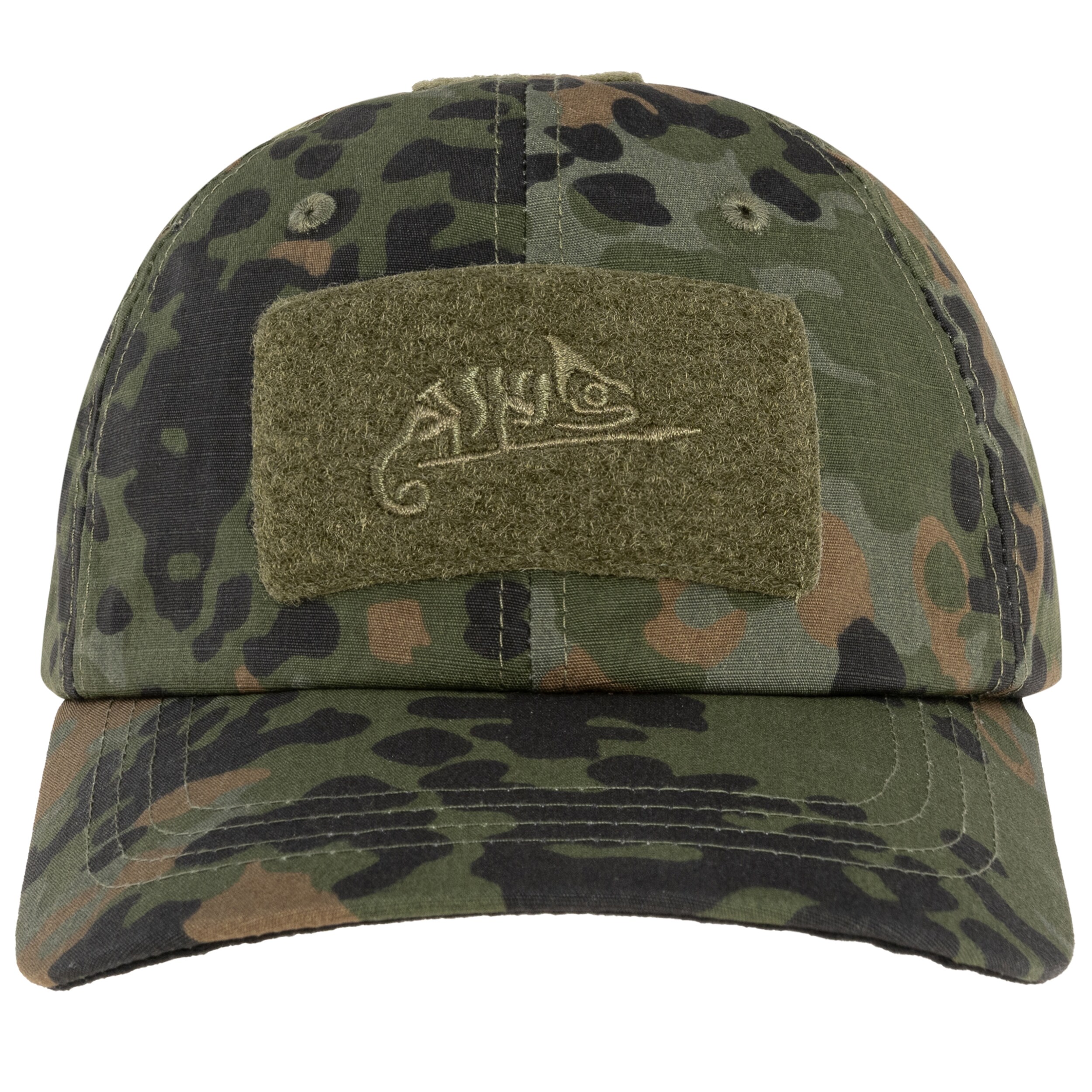 Helikon PolyCotton Rip-Stop Baseball Cap plus velcro - Flecktarn