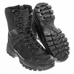 Mil-Tec Patrol One Zip Black Shoes