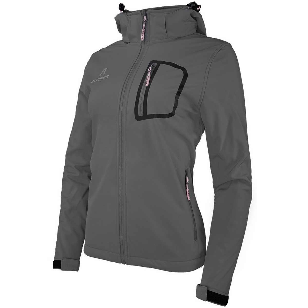 Women's Alpinus Softshell Bergamo Jacket - Gray