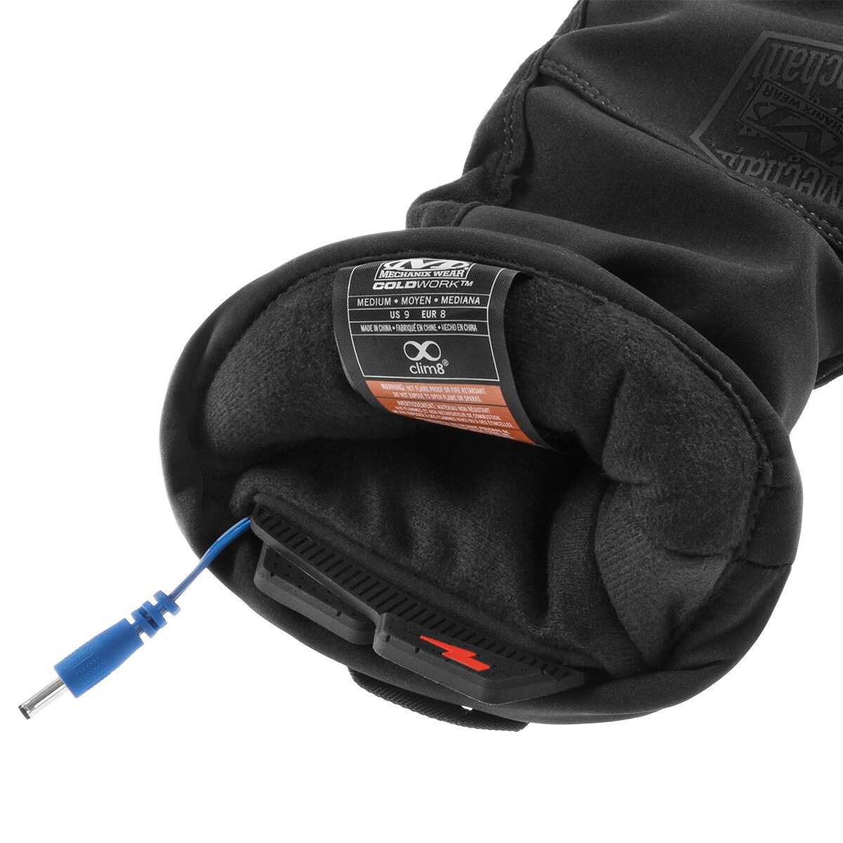 Mechanix Wear ColdWork Heated Clim8 Gloves Black