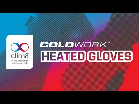 Mechanix Wear ColdWork Heated Clim8 Gloves Black