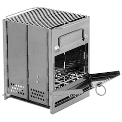 MFH Fox Outdoor Folding Travel Rocket Stove - Small