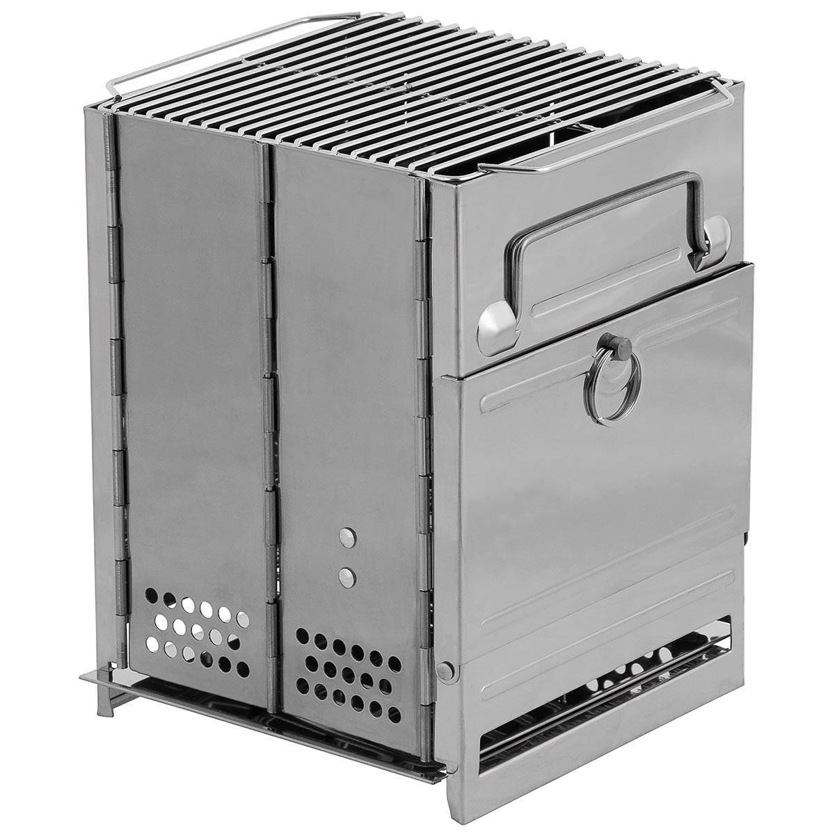 MFH Fox Outdoor Folding Travel Rocket Stove - Small