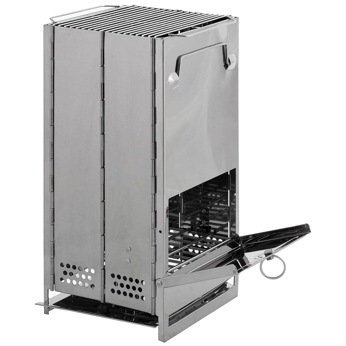 MFH Fox Outdoor Folding Travel Rocket Stove - Large