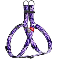 WauDog 20 mm dog harness - Purple Camo