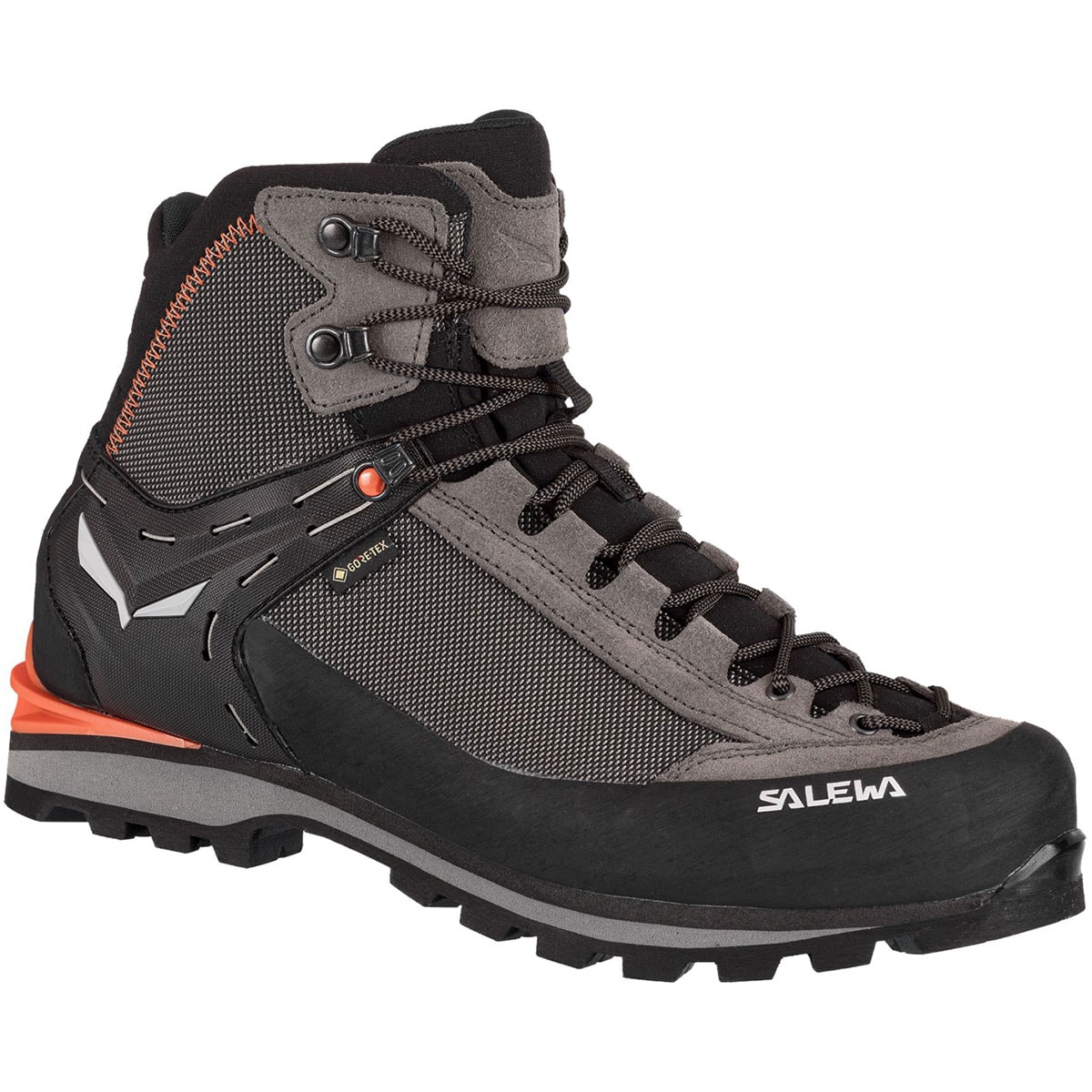 Salewa Crow GTX Shoes - Wallnut/Fluo Orange