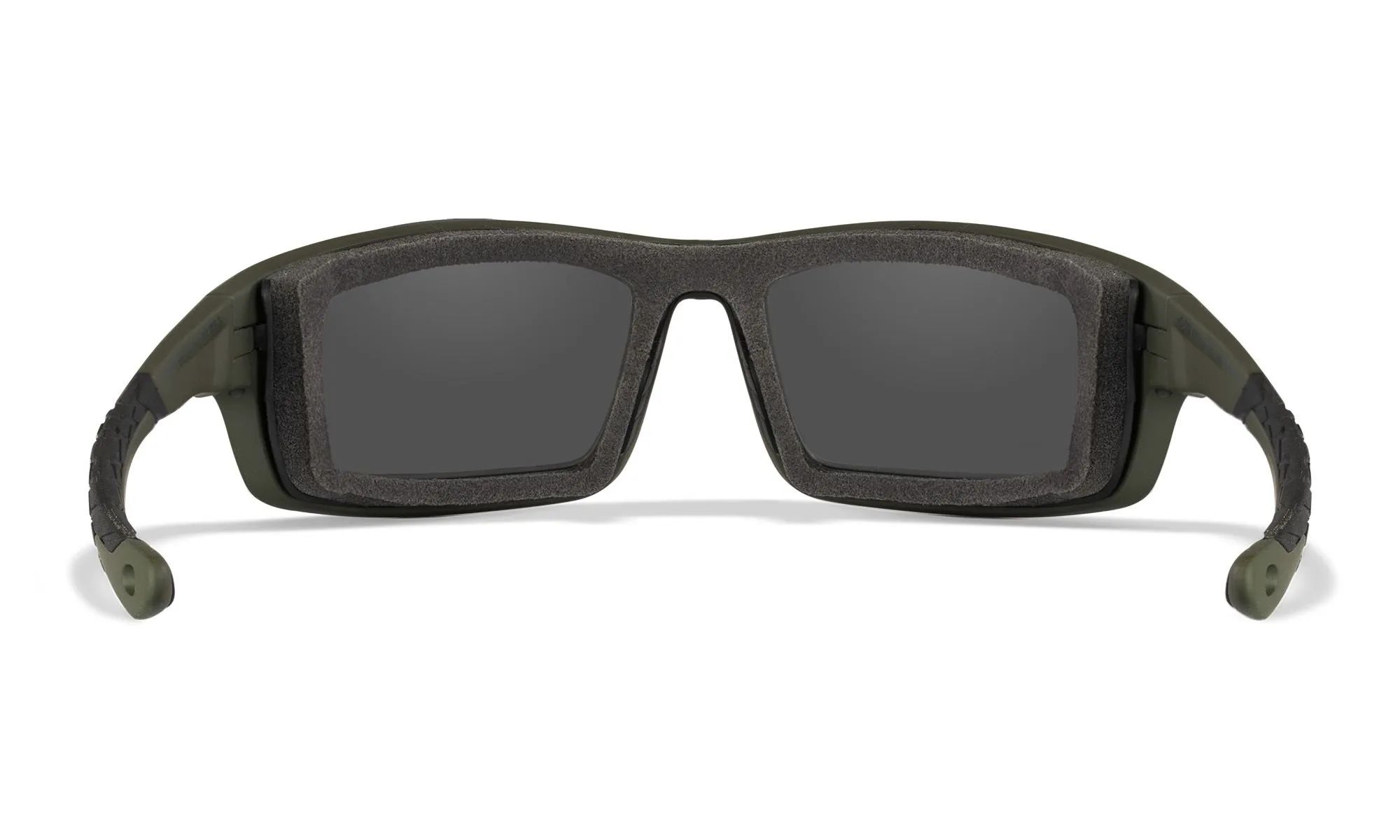 Wiley X Grid Tactical Glasses - Captivate Polarized Grey/Matte Utility Green