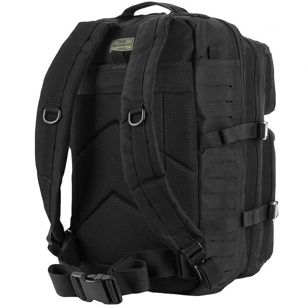 M-Tac Large Assault Pack Laser Cut 36 l Backpack - Black
