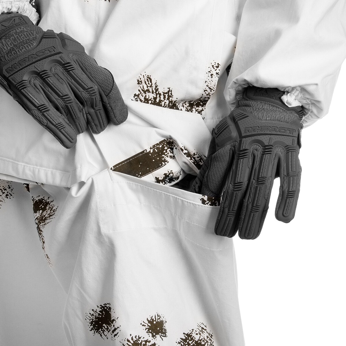 Mil-Tec BW Camo Suit - Snow Camo