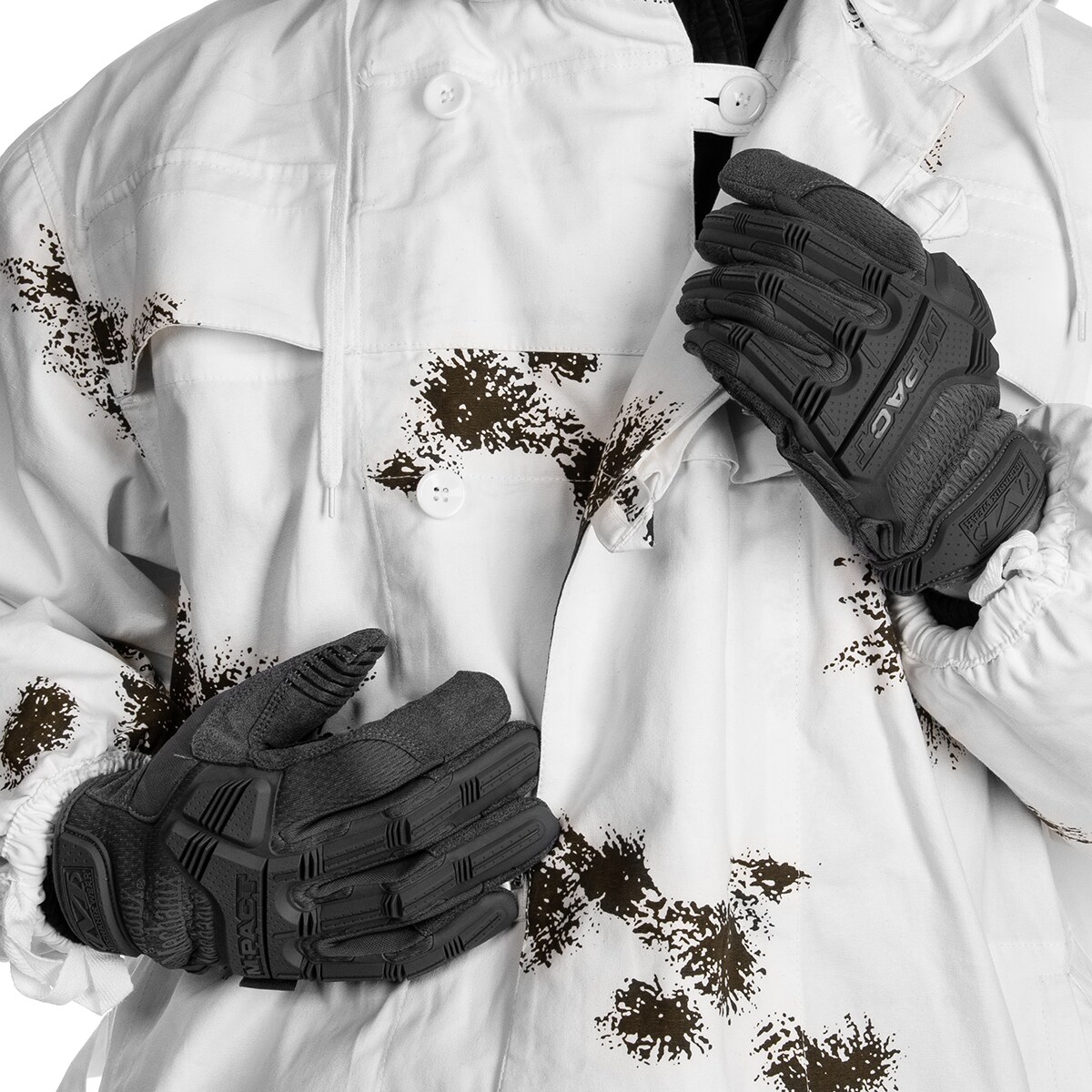 Mil-Tec BW Camo Suit - Snow Camo