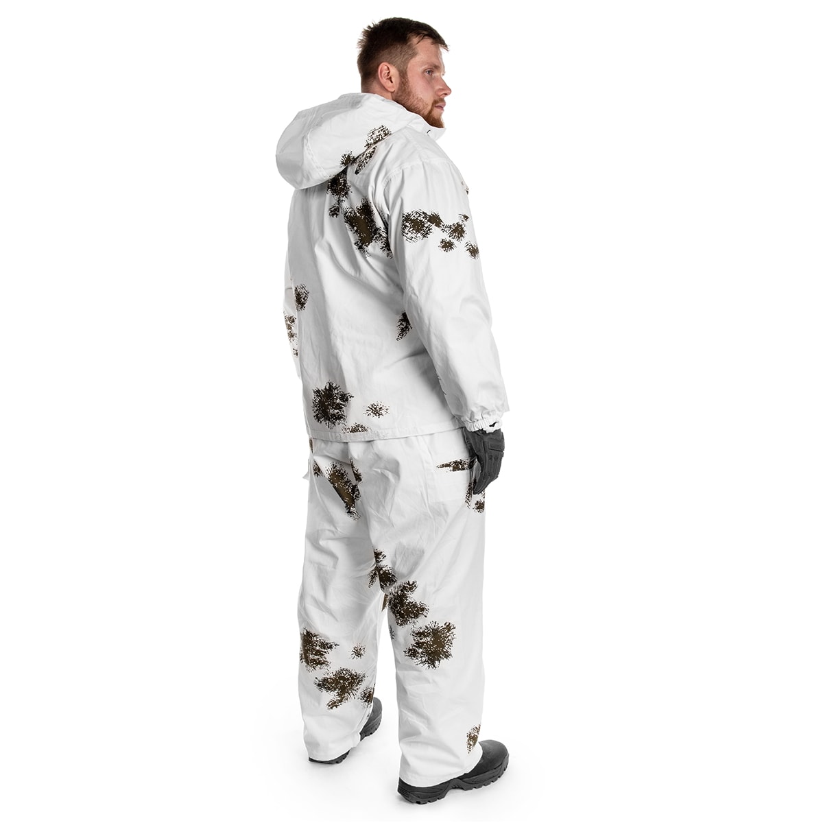 Mil-Tec BW Camo Suit - Snow Camo