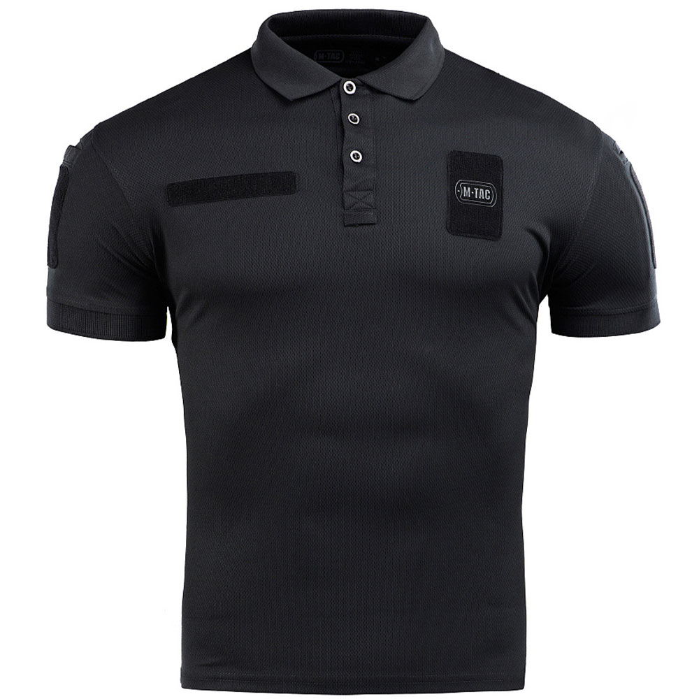 M-Tac Elite Tactical Coolmax Polo Shirt - Black