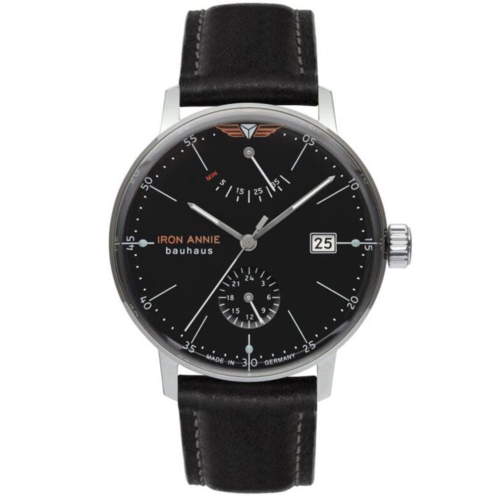Junkers Iron Annie Bauhaus Automatik watch 5060-2 - Black
