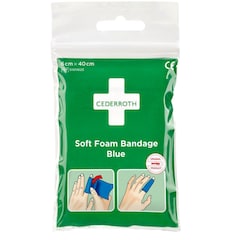 Cederroth Soft Foam Blue Adhesive Plaster 6 cm x 40 cm