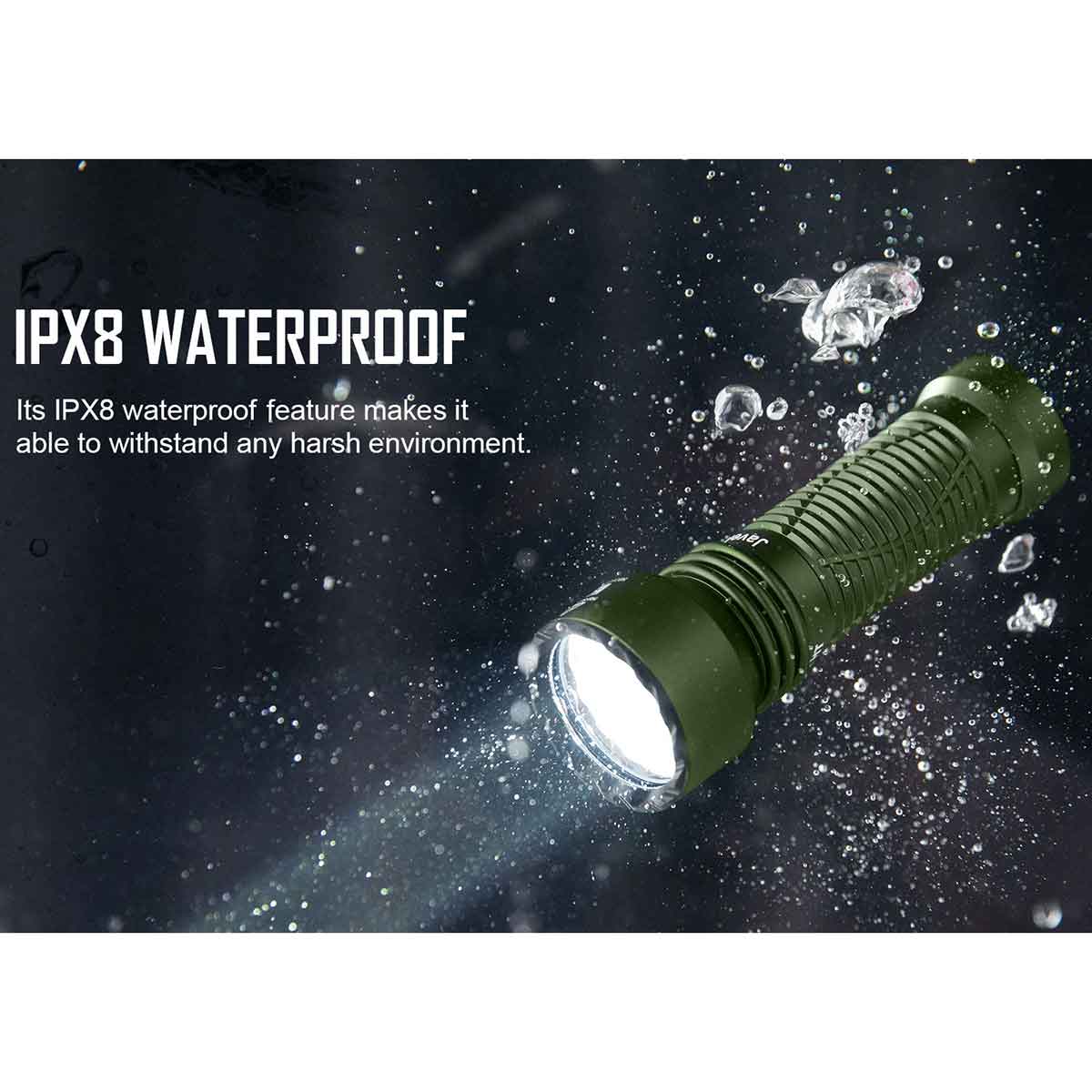 Olight Javelot Mini Tactical Flashlight - 1000 lumens