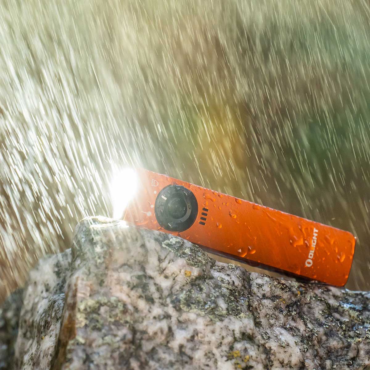 Olight Arkfeld Cool White Torch with Laser Indicator Orange - 1000 lumens