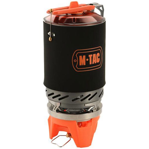 M-Tac Travel Stove with pot - Black