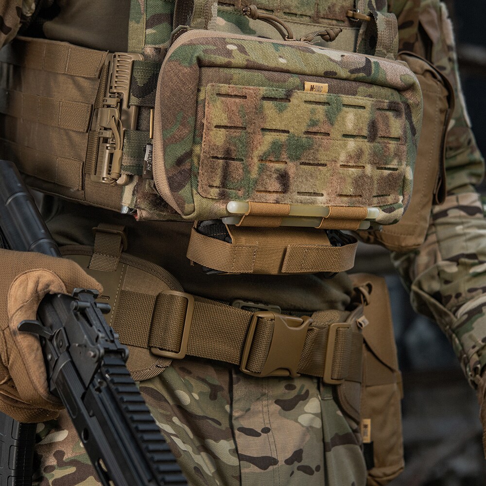 M-Tac velcro pouch for tactical stasis - Coyote
