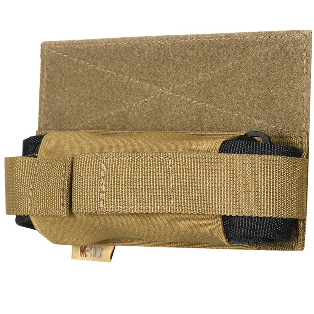 M-Tac velcro pouch for tactical stasis - Coyote