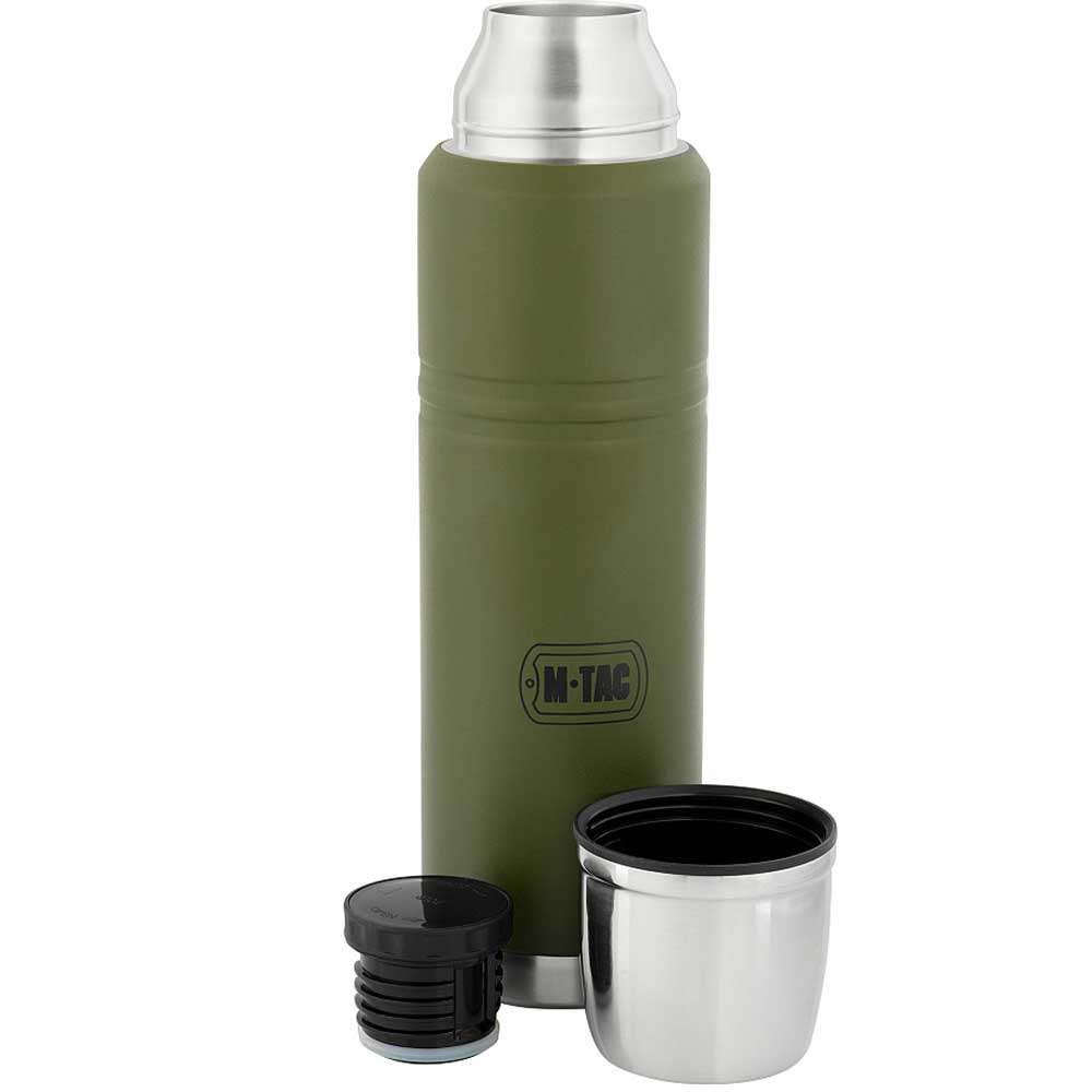 M-Tac Stainless Steel Thermos 1 l - Olive