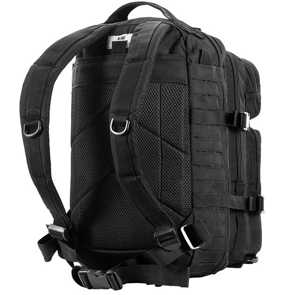 M-Tac Assault Pack Laser Cut 20 L Backpack - Black