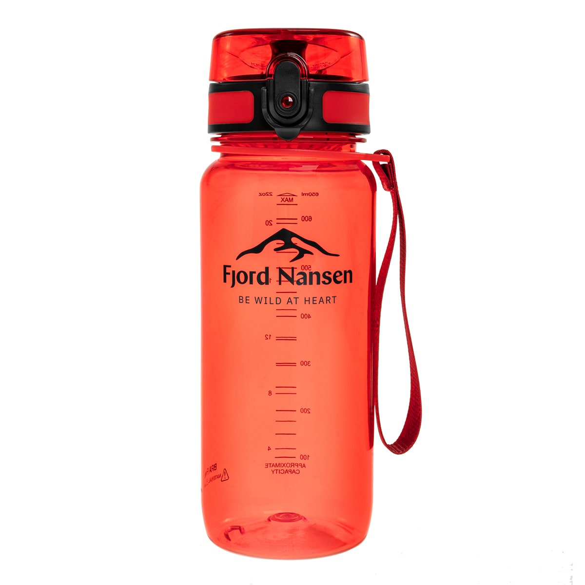 Fjord Nansen Tritan Bottle 0,65 l - Ruby Red