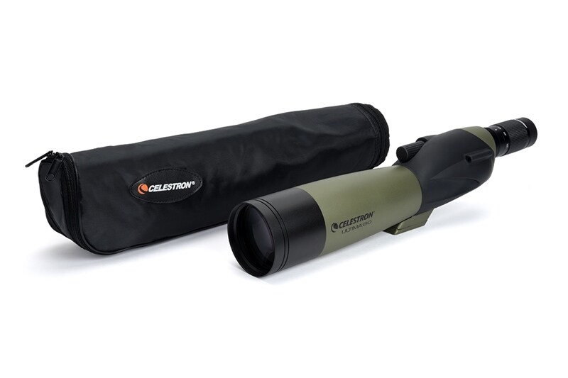Celestron Ultima 80 spotting scope - straight