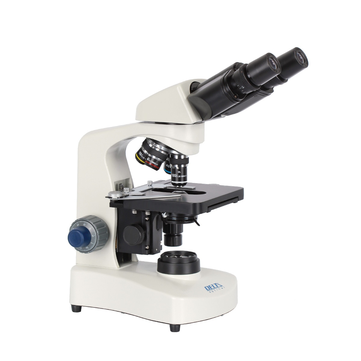 Delta Optical Genetic Pro Bino microscope with battery