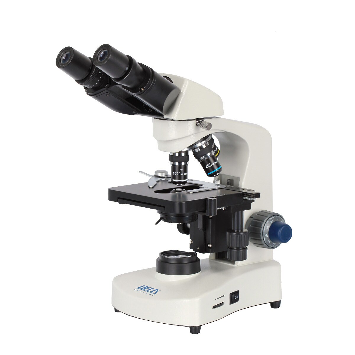 Delta Optical Genetic Pro Bino microscope with battery