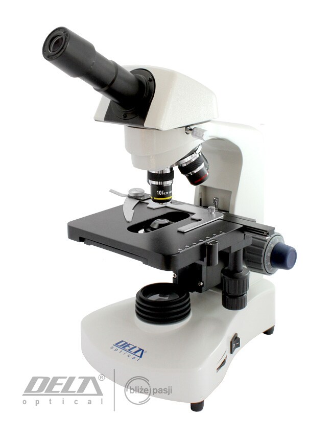 Delta Optical Genetic Pro Mono Microscope with battery